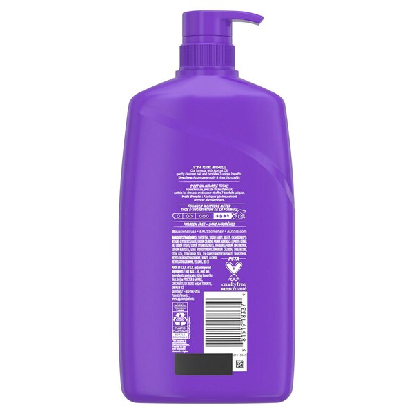 Aussie Total Miracle Apricot & Macadamia Oil Shampoo, 26.2 OZ