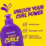 Aussie Miracle Curls Leave-In Detangling Milk Treatment, 6.7 OZ, thumbnail image