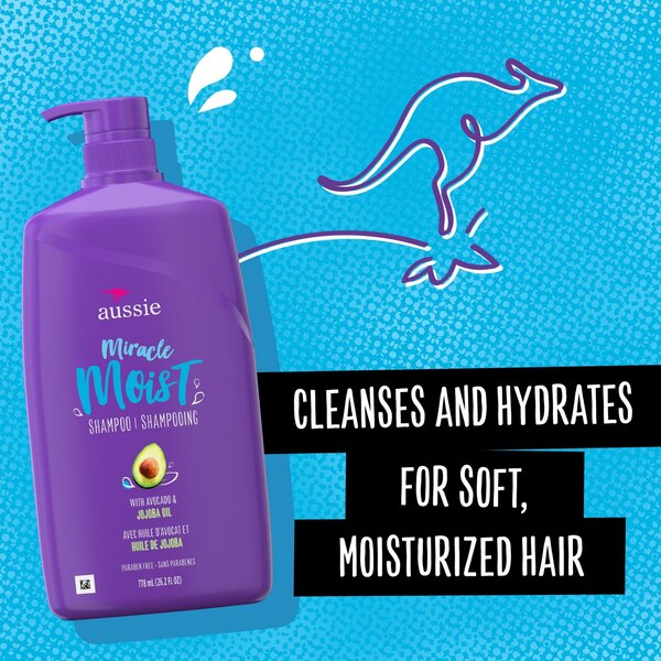 Aussie Mega Moist Shampoo