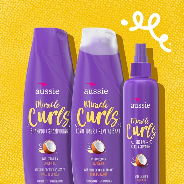 Aussie Miracle Curls 2nd Day Curl Activator, 8.5 OZ