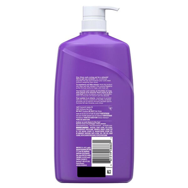 Aussie Miracle Curls Conditioner, 26.2 OZ