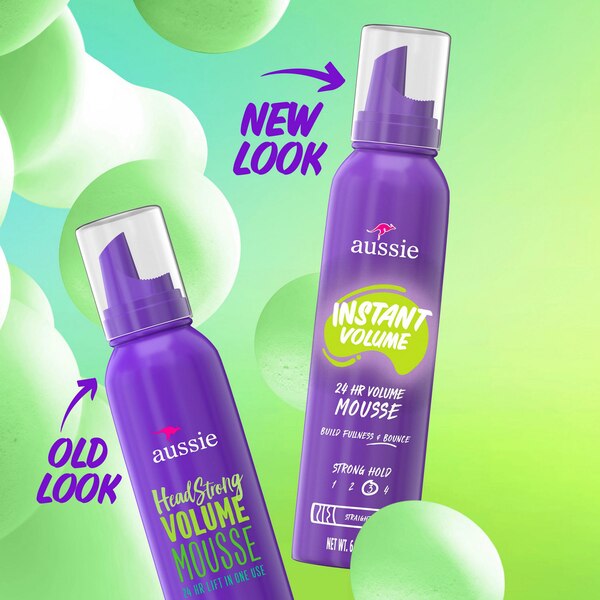 Aussie Instant Volume Mousse, 6 OZ
