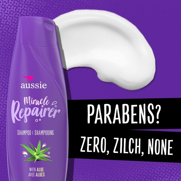 Aussie Miracle Repairer Shampoo, 12.1 OZ