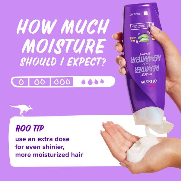 Aussie Miracle Repairer Conditioner, 12.1 OZ