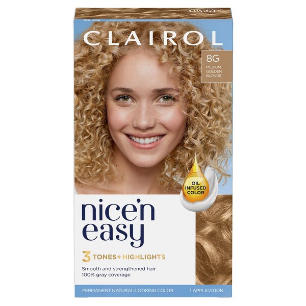Clairol Nice'n Easy - Tinte permanente para el cabello