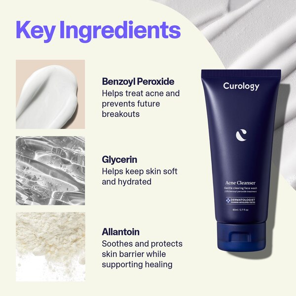 Curology Acne Cleanser, 5.07 OZ