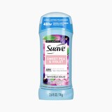 Suave Invisible Solid Antiperspirant Deodorant Stick, Sweet Pea & Violet, 2.6 OZ, thumbnail image