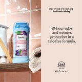 Suave Invisible Solid Antiperspirant Deodorant Stick, Sweet Pea & Violet, 2.6 OZ, thumbnail image 2 of 9