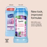 Suave Invisible Solid Antiperspirant Deodorant Stick, Sweet Pea & Violet, 2.6 OZ, thumbnail image 4 of 9