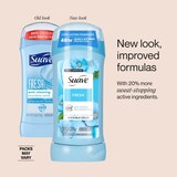 Suave Invisible Solid Antiperspirant Deodorant Stick, Fresh, 2.6 OZ, thumbnail image