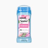 Suave Invisible Solid Antiperspirant Deodorant Stick, Powder, 2.6 OZ, thumbnail image