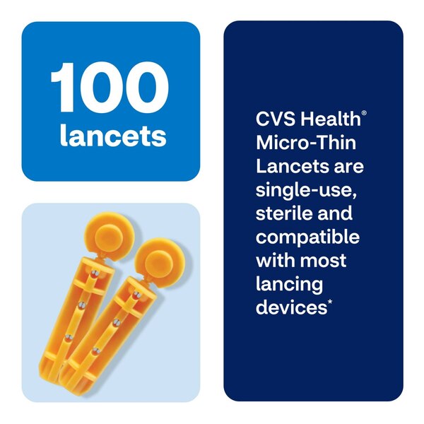 CVS Health Micro Thin Lancets