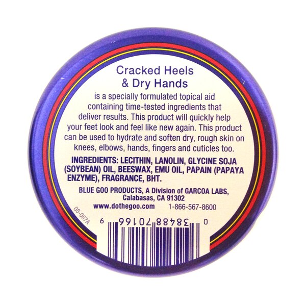 Blue Goo Cracked Heel & Dry Hands, 2 OZ