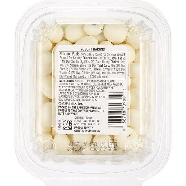 Goodfields Yogurt Raisins, 12 oz