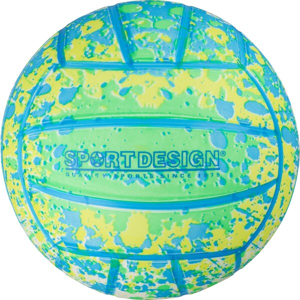 Sport Design Mini Neon Splash Volleyball, Assorted Colors, 6 in