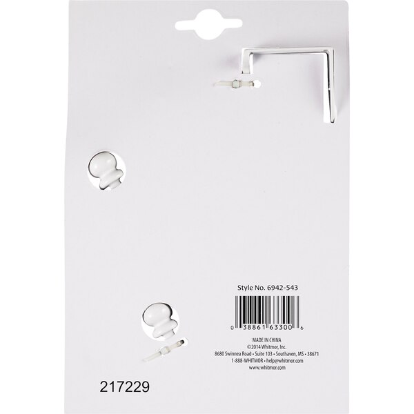 Whitmor Over the Door Dual Hook