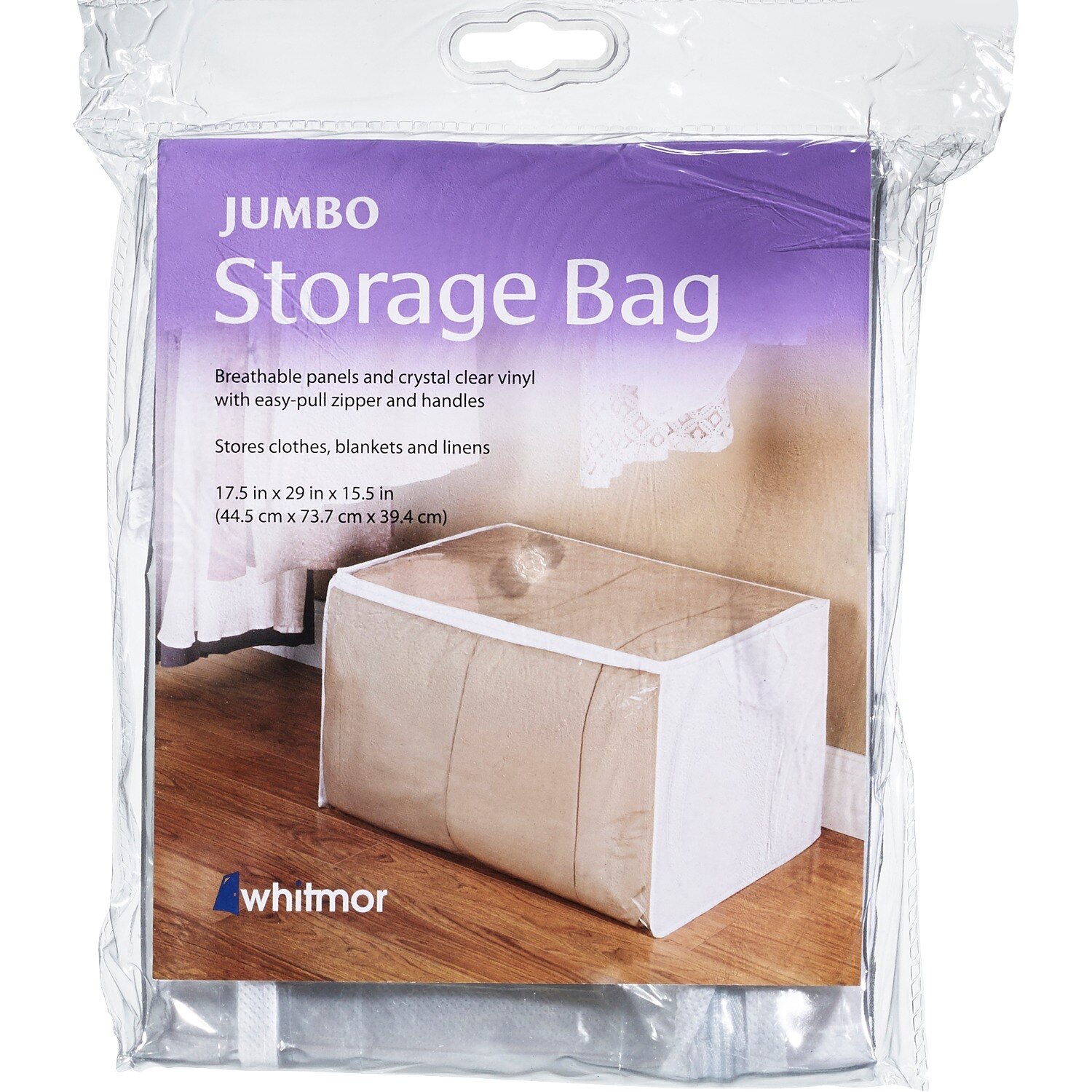 Whitmor Jumbo - Bolsa de almacenamiento
