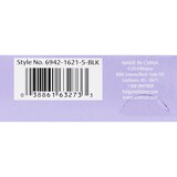 Whitmor Spacemaker Suit Hangers Set of 5, Black, thumbnail image