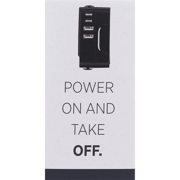 Travel Smart By Conair All-In-One Worldwide Power Adaptor