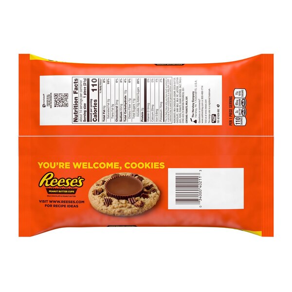 Reese's, Milk Chocolate Peanut Butter Snack Size Cups Candy, 10.5 oz