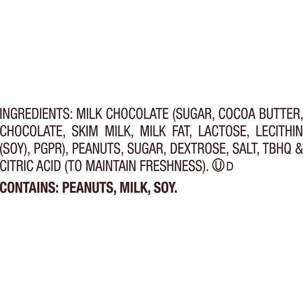 Reese's, Milk Chocolate Peanut Butter Snack Size Cups Candy, 10.5 oz