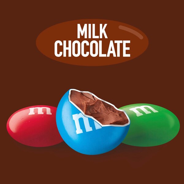M&M's Milk Chocolate Candy Single Size, 1.69 oz