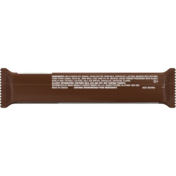 Milky Way Milk Chocolate ToGo Sharing Size Candy Bar, 3.63 oz
