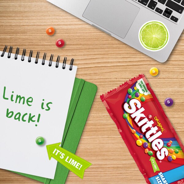 Skittles Original Chewy Candy, Share Size, Bag, 4 oz