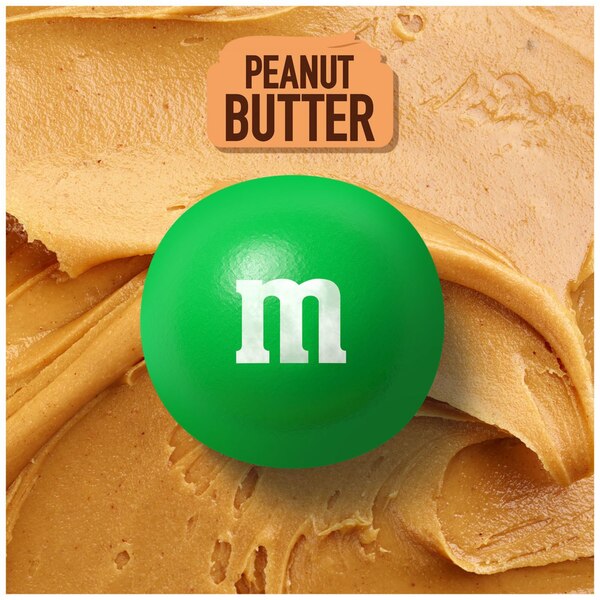 M&M's Peanut Butter Chocolate Candy Singles Size, 1.63 oz