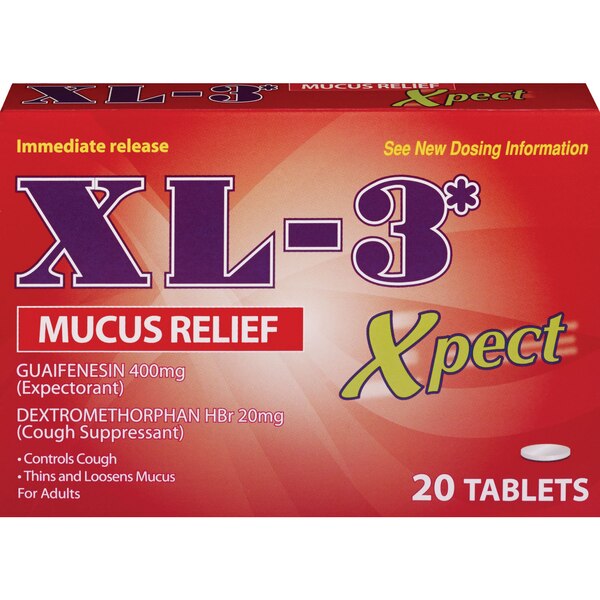 XL-3 Mucus Relief Tablets