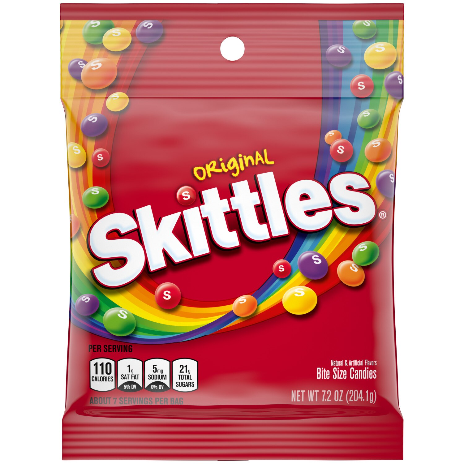 Skittles Original Chewy Candy, 7.2 OZ