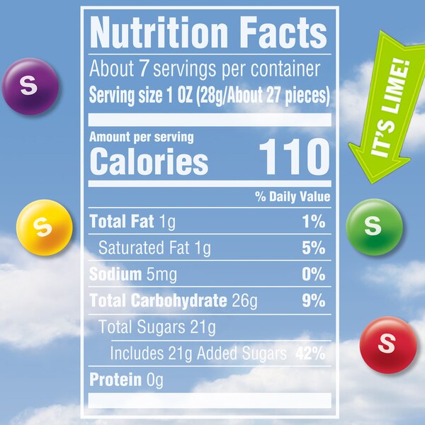 Skittles Original Chewy Candy, 7.2 oz