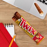 Twix Caramel Chocolate Cookie Candy Bar, Share Size, 3.02 oz, thumbnail image