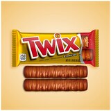 Twix Full Size Caramel Chocolate Cookie Candy Bar, 1.79 oz, thumbnail image