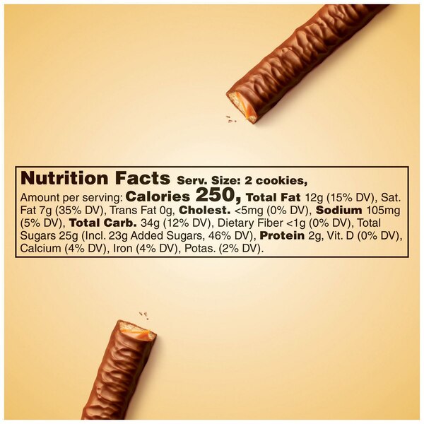 Twix Full Size Caramel Chocolate Cookie Candy Bar, 1.79 oz