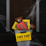 M&M'S Milk Chocolate, Peanut, and Peanut Butter Fun Size Halloween Candy Assortment, 9.9 oz, thumbnail image