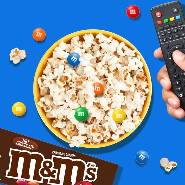 M&M'S, Milk Chocolate Candy Movie Theater Box, 3.1 oz