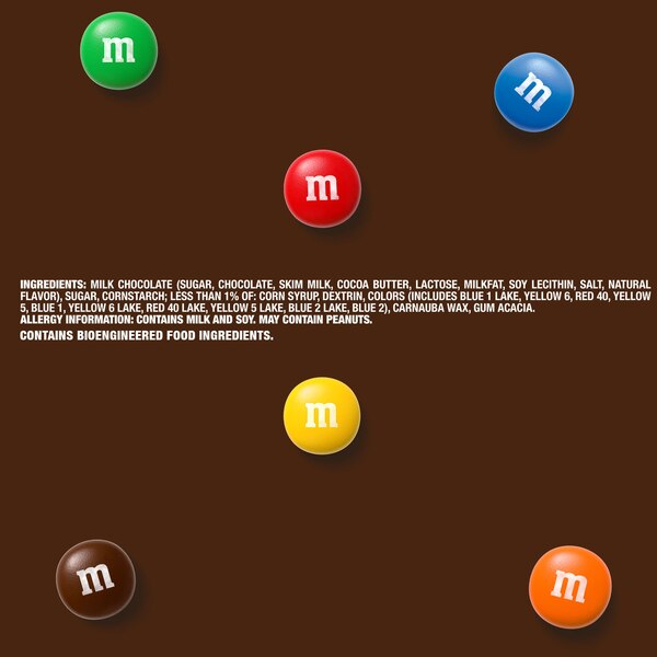 M&M'S, Milk Chocolate Candy Movie Theater Box, 3.1 oz