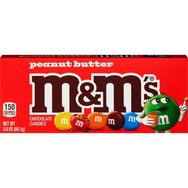 M&M's Peanut Butter Movie Box, 0.19 oz