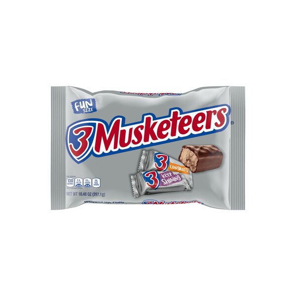 3 Musketeers Fun Size Milk Chocolate Candy Bars 10.48