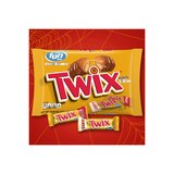 Twix Fun Size Caramel Cookie Chocolate Bars - 10.83 oz Bulk Candy Bag, thumbnail image 2 of 8