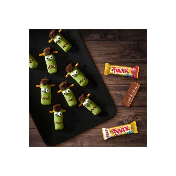 Twix Fun Size Caramel Cookie Chocolate Bars - 10.83 oz Bulk Candy Bag