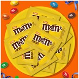 M&M'S Peanut Milk Chocolate Fun Size Candy Bag, 10.57oz, thumbnail image