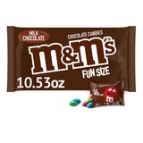M&M'S Fun Size Milk Chocolate Candy, 10.53 oz Bag, thumbnail image 1 of 10