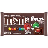 M&M'S Fun Size Milk Chocolate Candy, 10.53 oz Bag, thumbnail image 2 of 10