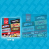 Snickers, Twix, 3 Musketeers, Milky Way, Minis Chocolate Candy Bars Variety Pack, 8.31 Oz Bag, thumbnail image 2 of 8