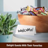 Snickers, Twix, 3 Musketeers, Milky Way, Minis Chocolate Candy Bars Variety Pack, 8.31 Oz Bag, thumbnail image