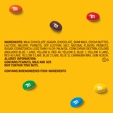 M&M'S Peanut Milk Chocolate Candy, Party Size, 38 oz Bag, thumbnail image