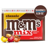 M&M'S Classic Mix Chocolate Candy Sharing Size, Bag, 8.3 oz, thumbnail image