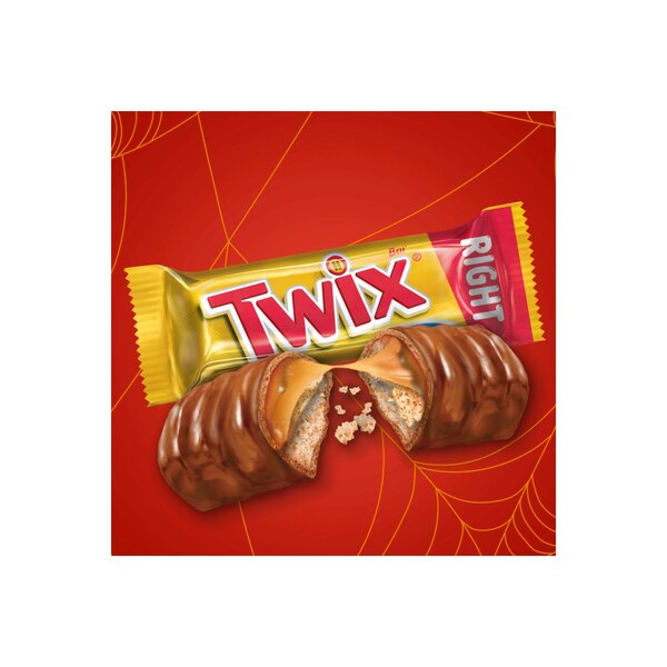 Twix Caramel Fun Size Chocolate Cookie Candy Bars 18.28 oz Bag